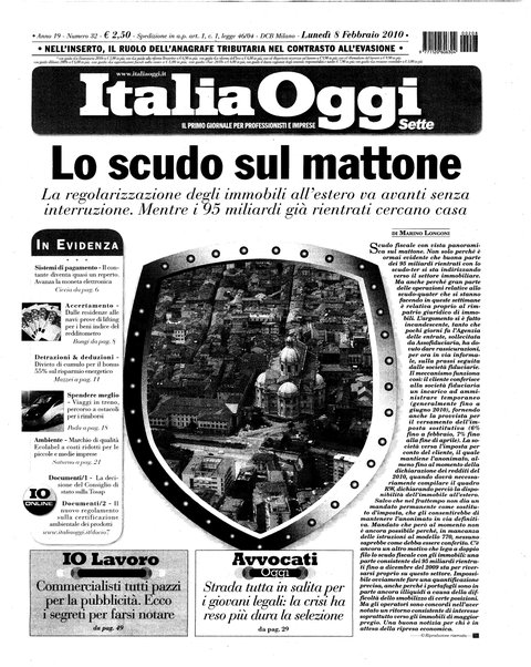 Italia oggi : quotidiano di economia finanza e politica